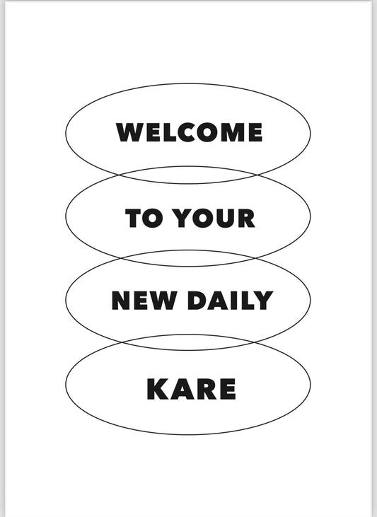 KARE YOU DAILY CARD